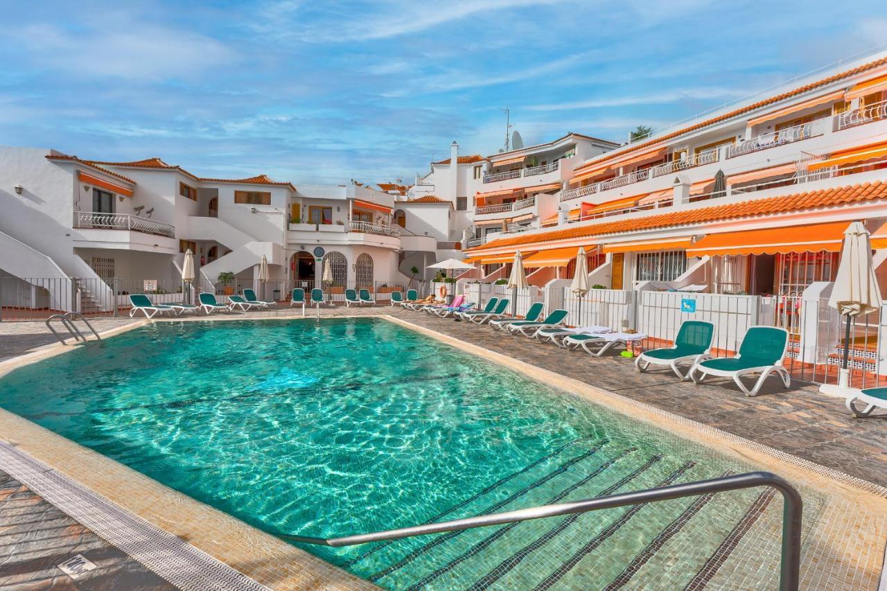Apartment With Terrace And Pool, Los Cristianos 洛斯克里斯蒂亚诺斯 外观 照片