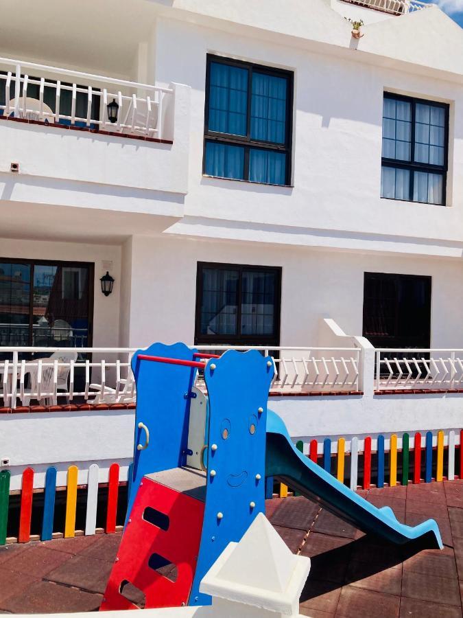 Apartment With Terrace And Pool, Los Cristianos 洛斯克里斯蒂亚诺斯 外观 照片