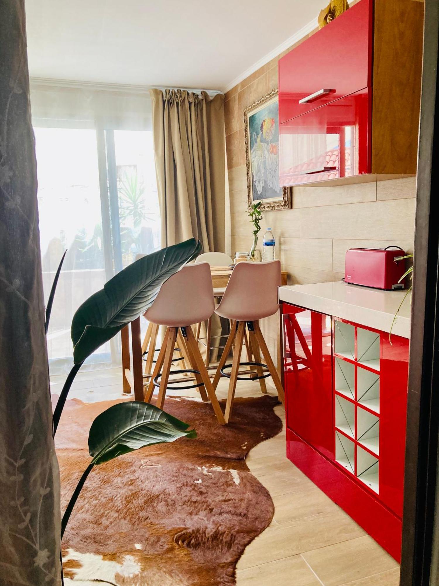 Apartment With Terrace And Pool, Los Cristianos 洛斯克里斯蒂亚诺斯 外观 照片