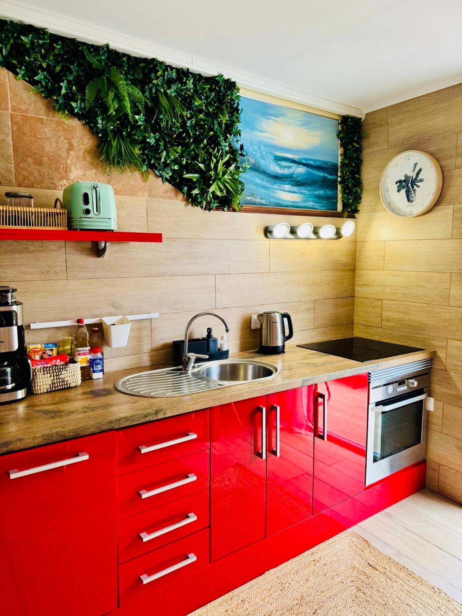 Apartment With Terrace And Pool, Los Cristianos 洛斯克里斯蒂亚诺斯 外观 照片